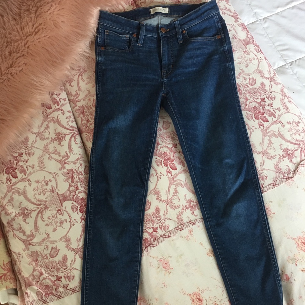 Madewell 9” high rise jeans